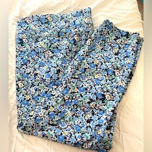 Terra & Sky Plus Size Cottagecore Floral Pants